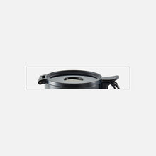 A close-up of the Fridja f2500 Lid only, highlighting its lid and handle on a black coffee pot against a plain white background—showcasing the refined design typical of top-quality appliances.