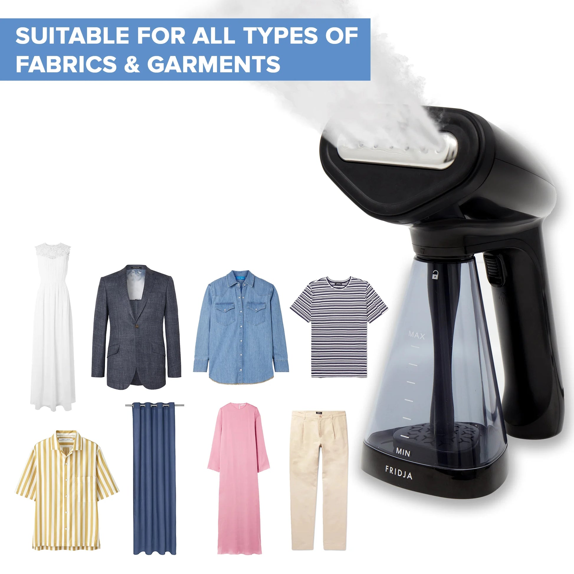 f10 Handheld Clothes Steamer image 2