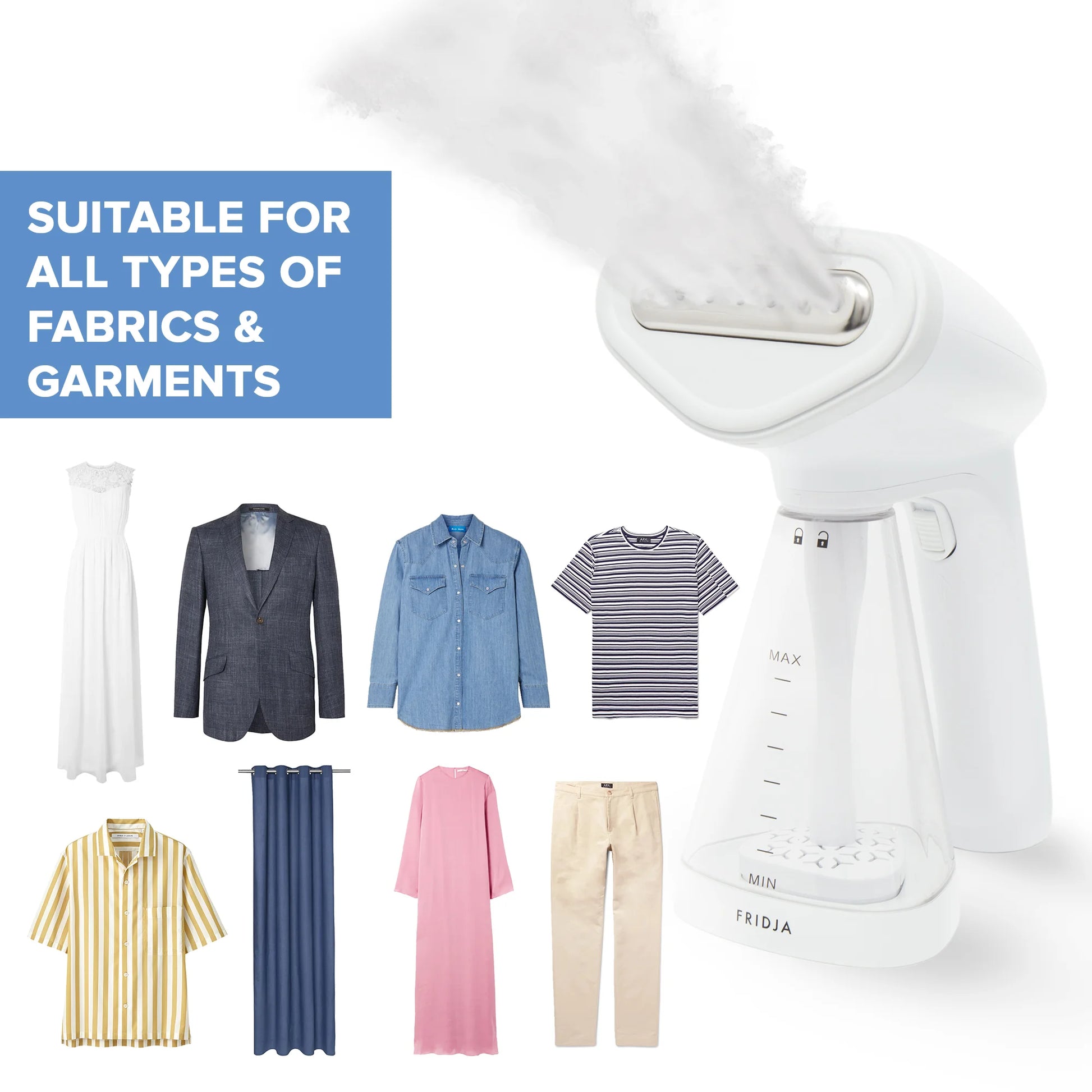 f10 Handheld Clothes Steamer image 8