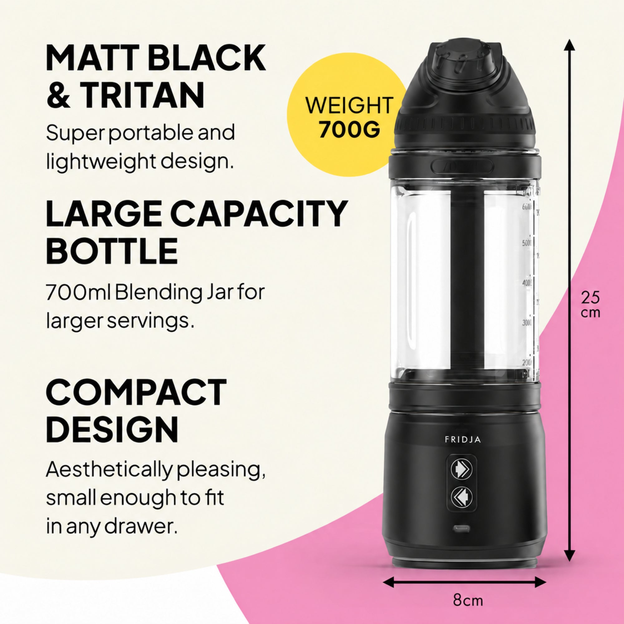Cold Press Juicer & Blender Duo | f1900 & f500 | Fridja