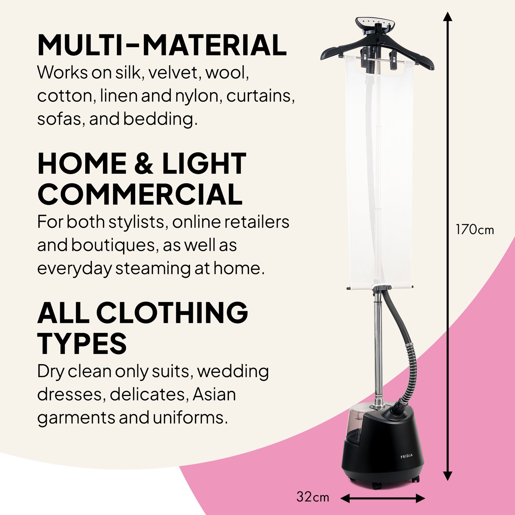 f1200 Clothes Steamer Pro | Professional Steaming