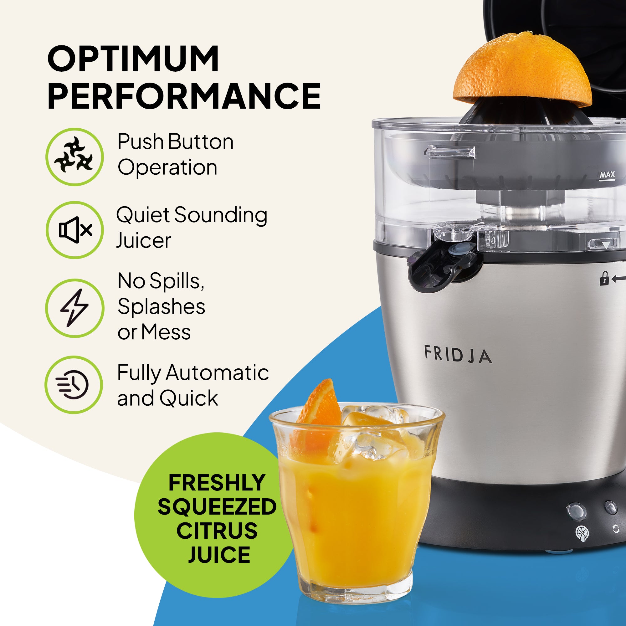 Citrus & Cold Press Juicer Duo | f900 & f1900 | Fridja